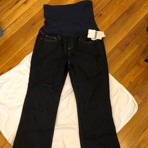 Gap maternity full panel bootcut jeans NWT 4 Short